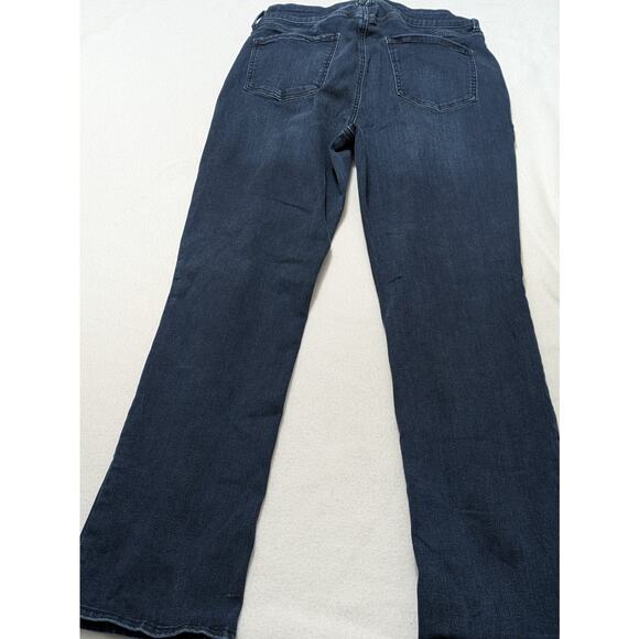 NYDJ Curve 360 Shaper Marilyn Straight Jeans Womens Sz 10 Blue - Picture 5 of 12